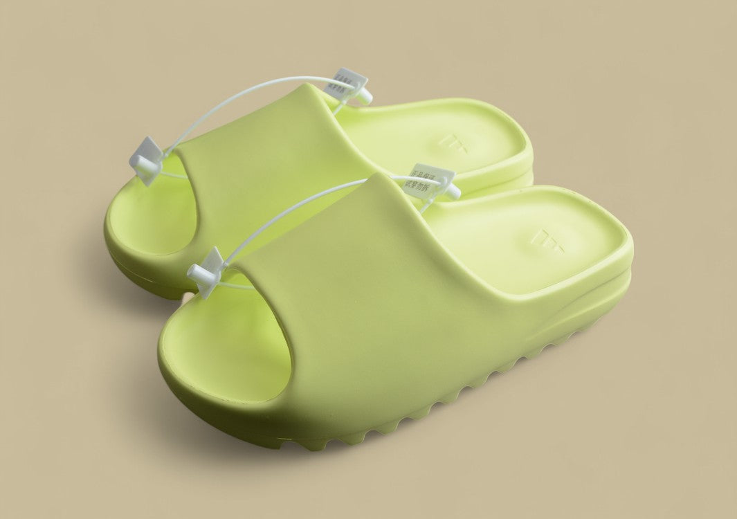 Yeezy Slide “Glow Green” Vibrant Comfort by Kanye