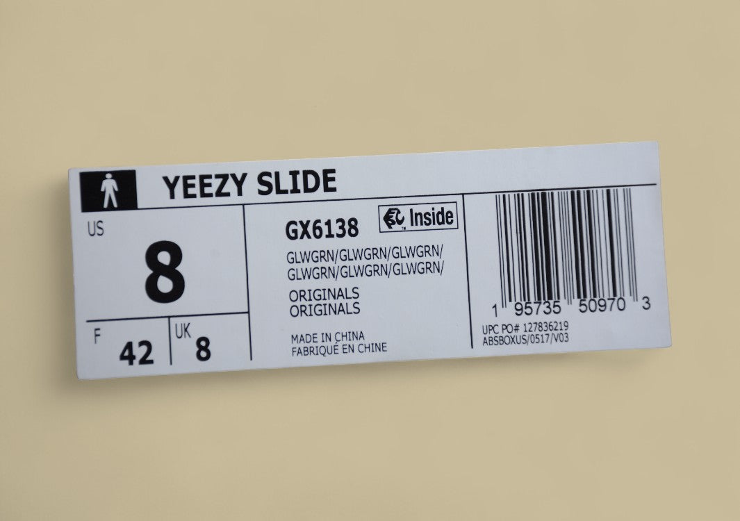 Yeezy Slide “Glow Green” Vibrant Comfort by Kanye