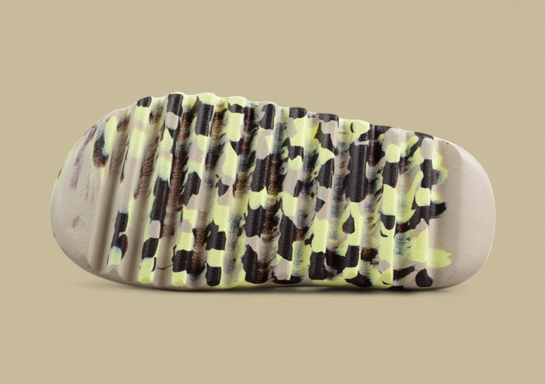 Yeezy Slide “MX Cream” Marbled Colorway Slip-On by Kanye