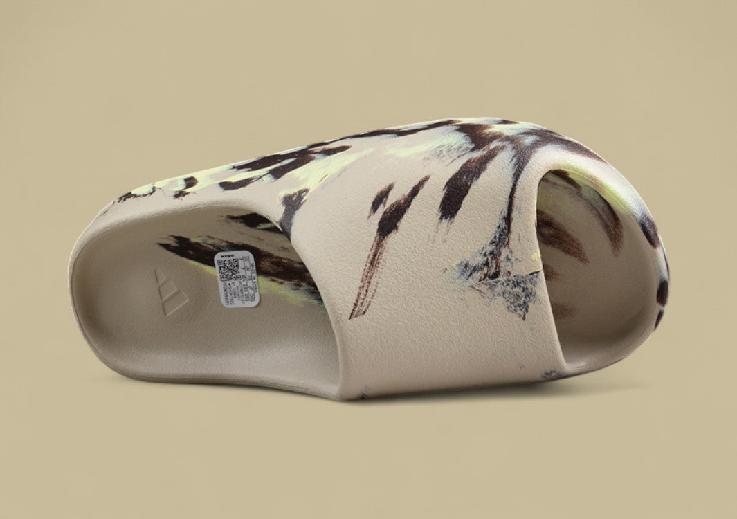 Yeezy Slide “MX Cream” Marbled Colorway Slip-On by Kanye