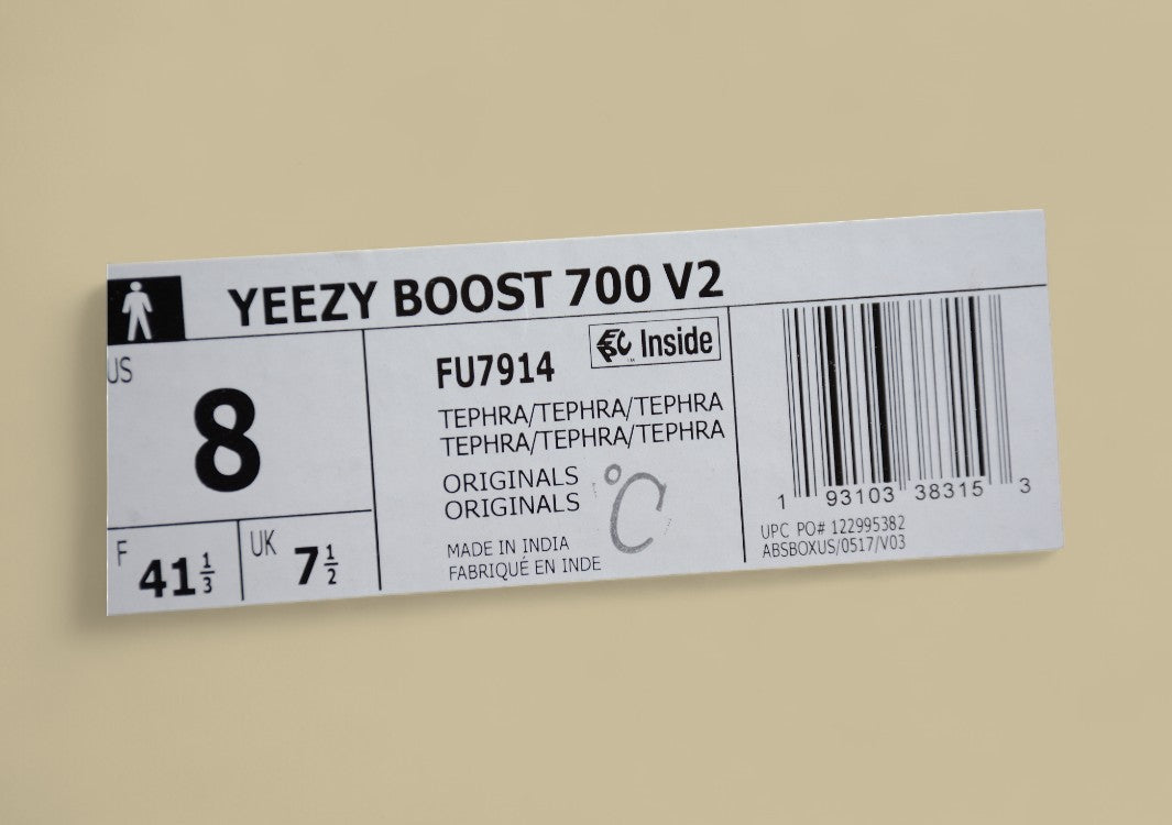Yeezy boost 700 V2 "Tephra" Volcanic Brown Gray