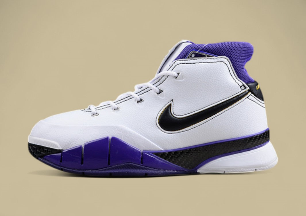 Zoom Kobe 1 Protro 81 Points White/Black/Court Purple