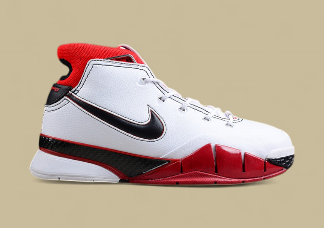 Zoom Kobe 1 Protro All-Star White/Black-Varsity Red
