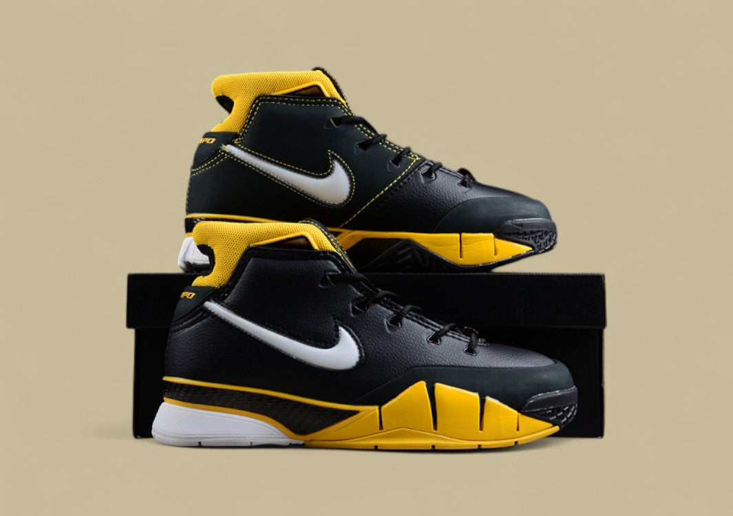 Zoom Kobe 1 Protro Del Sol Black/White-Varsity Maize