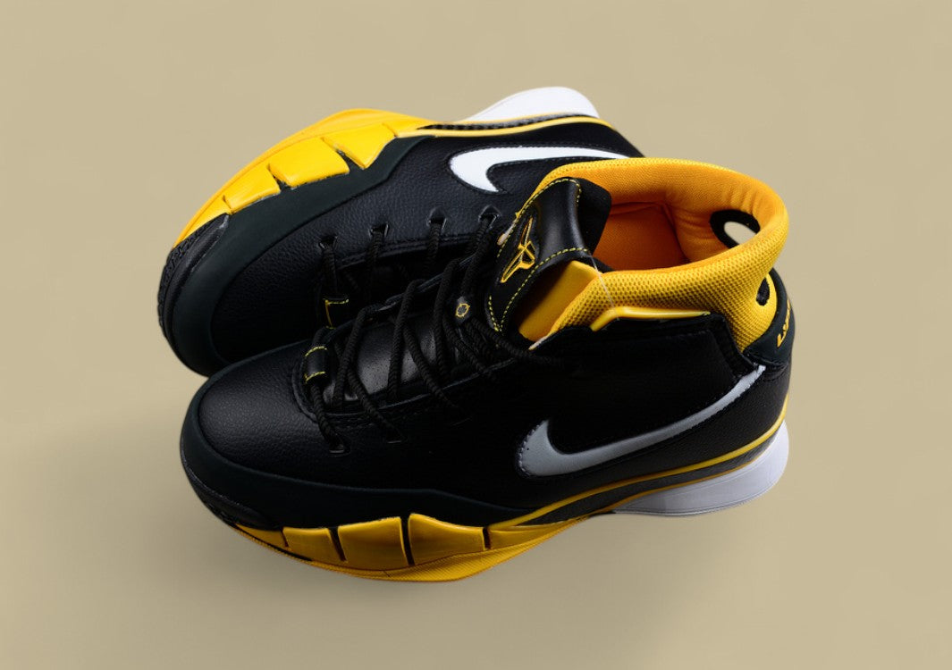 Zoom Kobe 1 Protro Del Sol Black/White-Varsity Maize