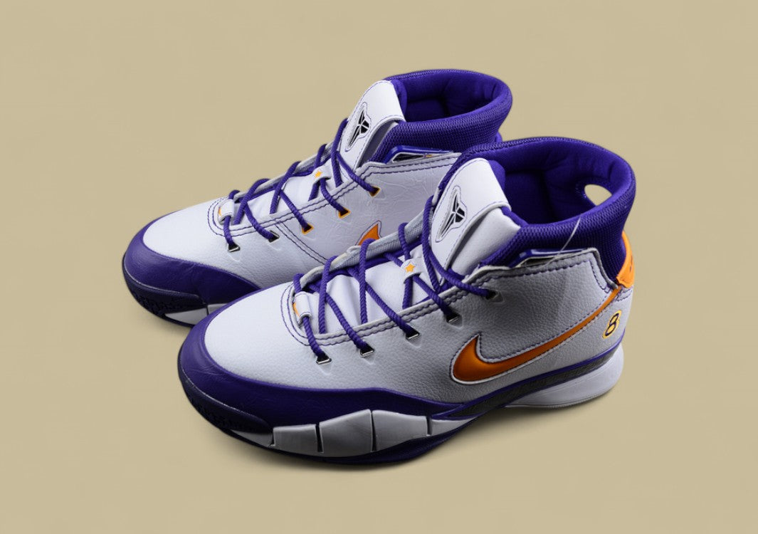 Zoom Kobe 1 Protro Final Seconds White/Del Sol-Varsity Purple