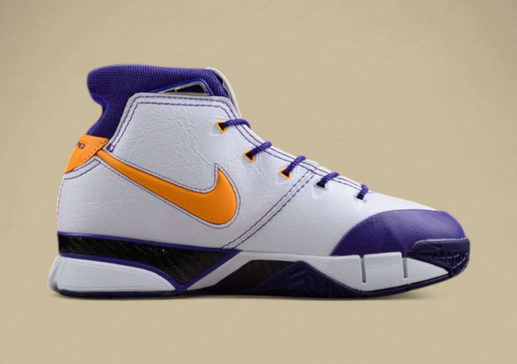 Zoom Kobe 1 Protro Final Seconds White/Del Sol-Varsity Purple