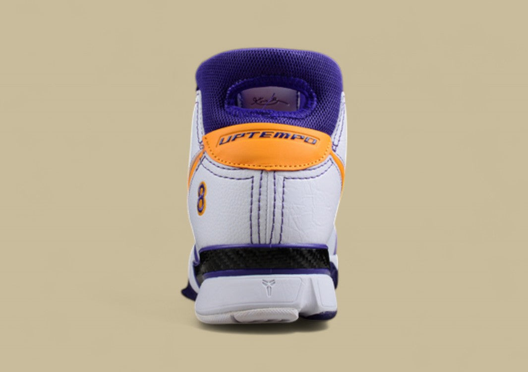 Zoom Kobe 1 Protro Final Seconds White/Del Sol-Varsity Purple