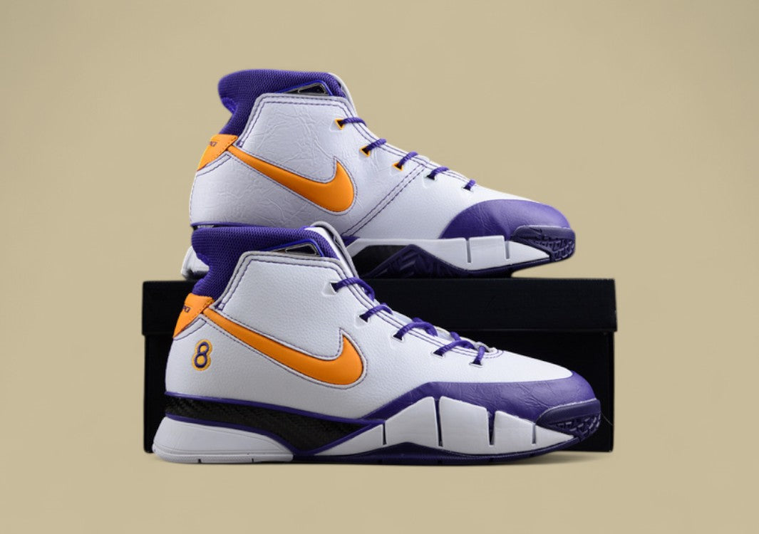 Zoom Kobe 1 Protro Final Seconds White/Del Sol-Varsity Purple