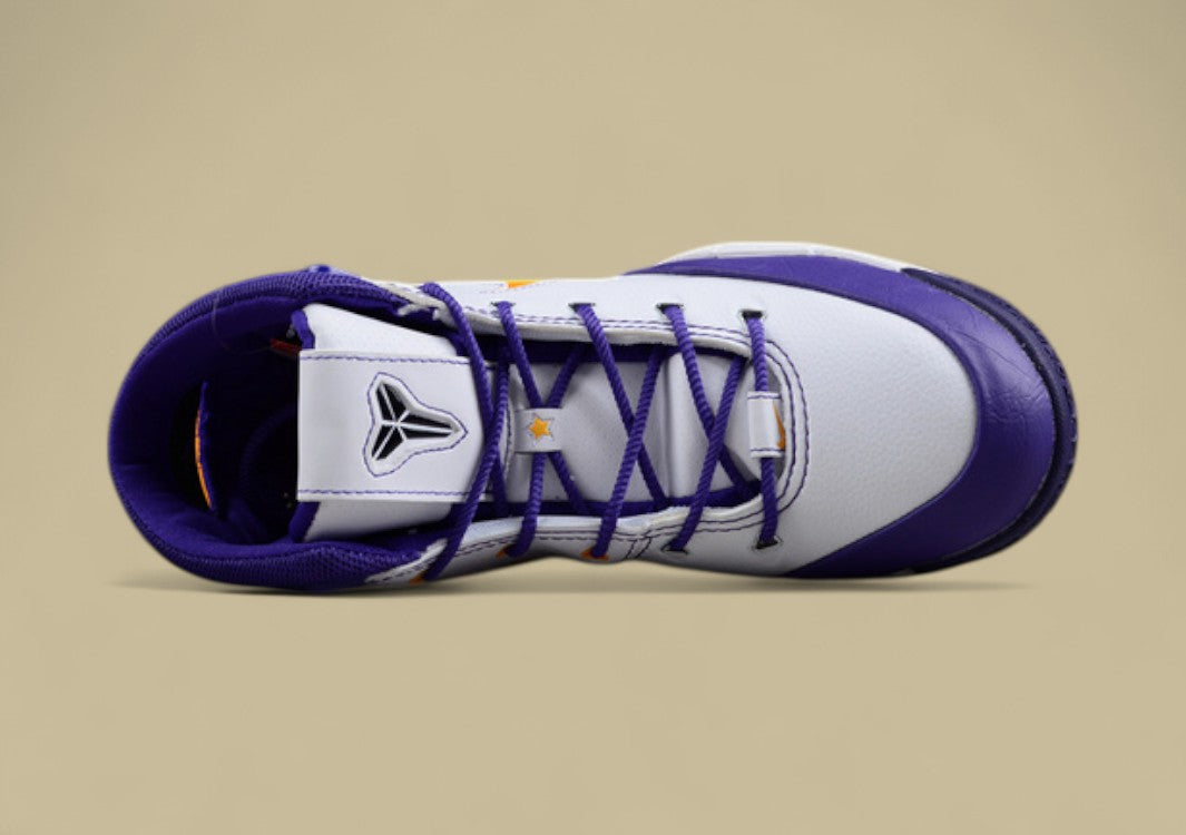 Zoom Kobe 1 Protro Final Seconds White/Del Sol-Varsity Purple