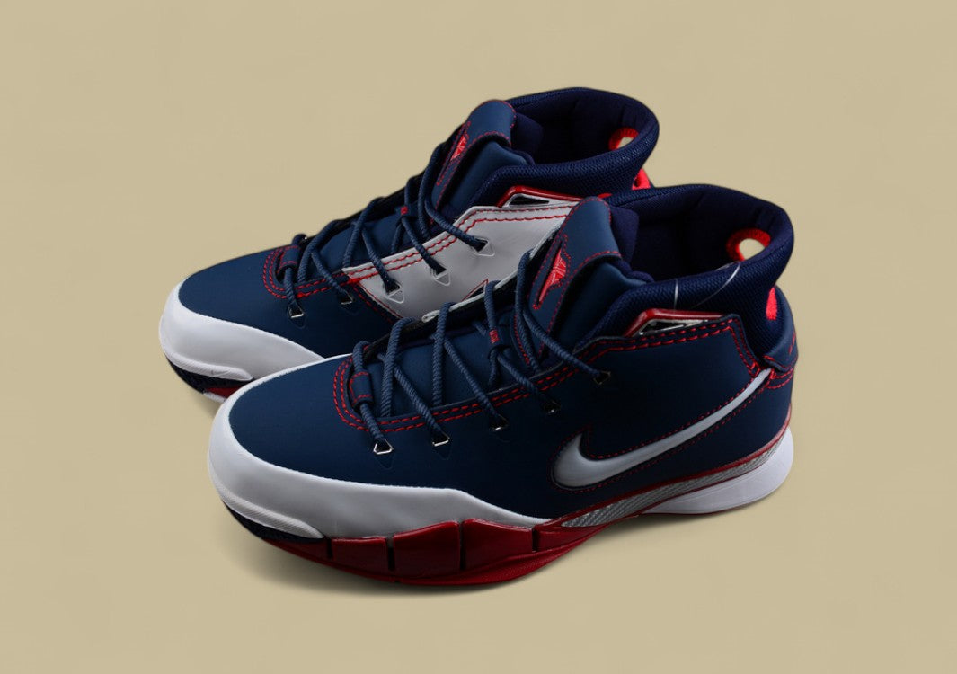 Zoom Kobe 1 Protro USA Midnight Navy/White-Varsity Red