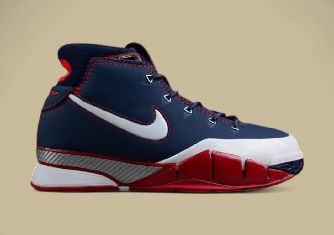 Zoom Kobe 1 Protro USA Midnight Navy/White-Varsity Red