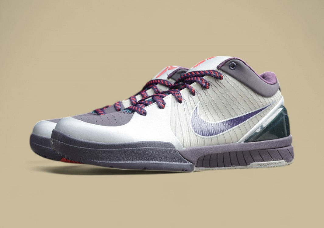 Zoom Kobe 4 Chaos Joker Metallic Silver/Abyss-Nightshade