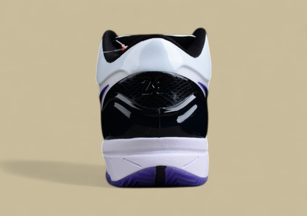 Zoom Kobe 4 Inline White/Black-Varsity Purple