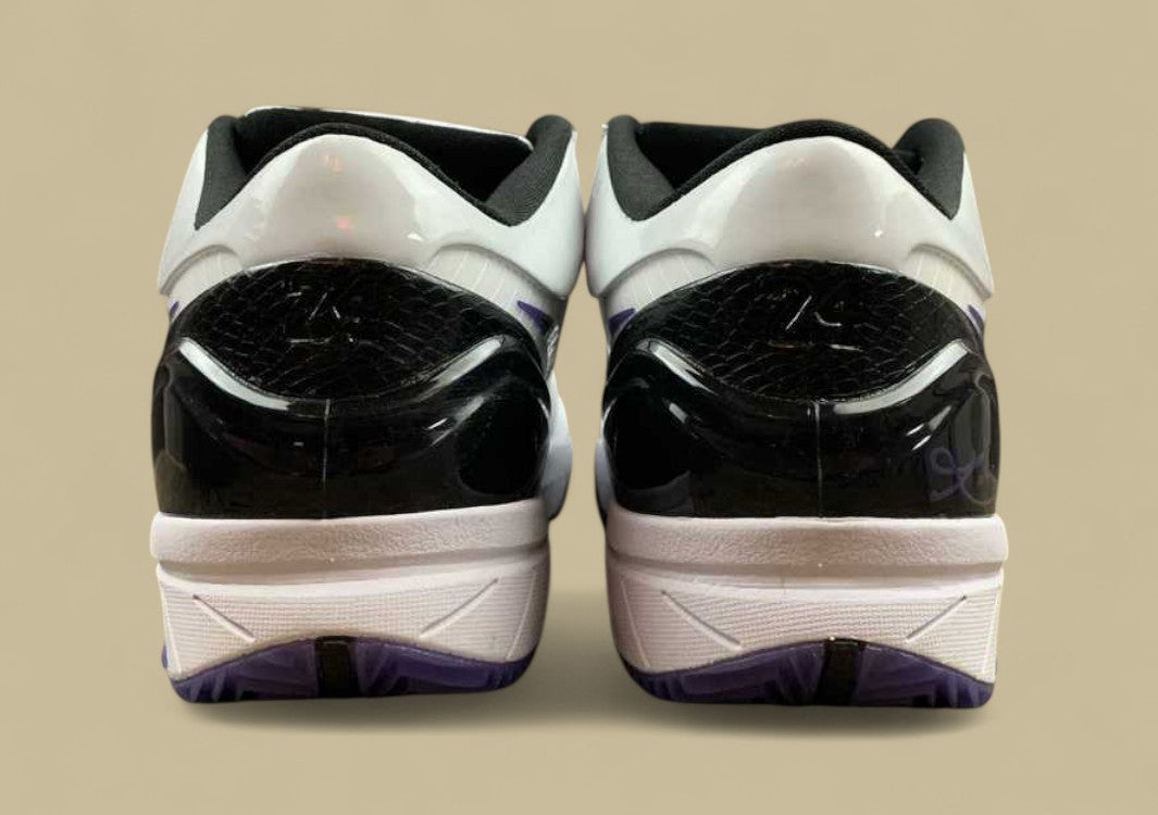 Zoom Kobe 4 Inline White/Black-Varsity Purple