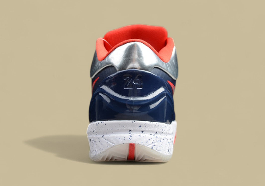 Zoom Kobe 4 Navy Blue/Silver/White