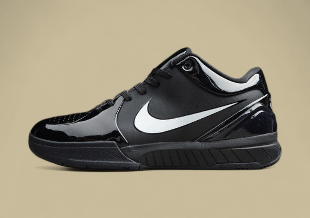 Zoom Kobe 4 Protro Basketball Shoes Black/Black/White