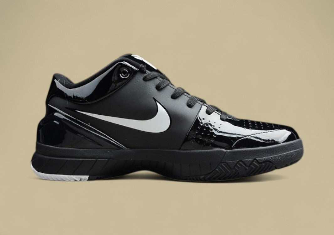 Zoom Kobe 4 Protro Basketball Shoes Black/Black/White
