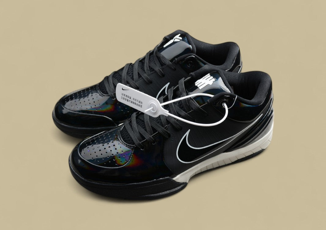 Zoom Kobe 4 Protro Basketball Shoes Black/White/Green