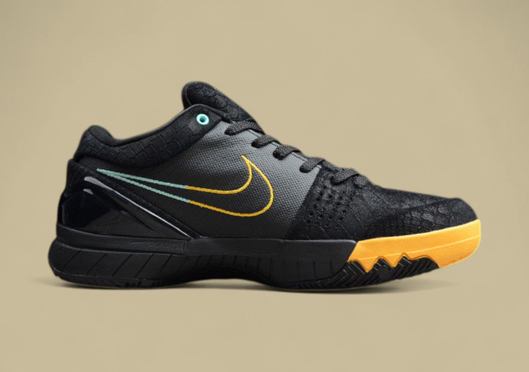 Zoom Kobe 4 Protro Black/Aurora Green-University Gold