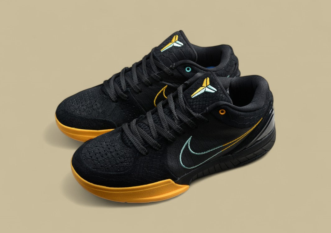 Zoom Kobe 4 Protro Black/Aurora Green-University Gold