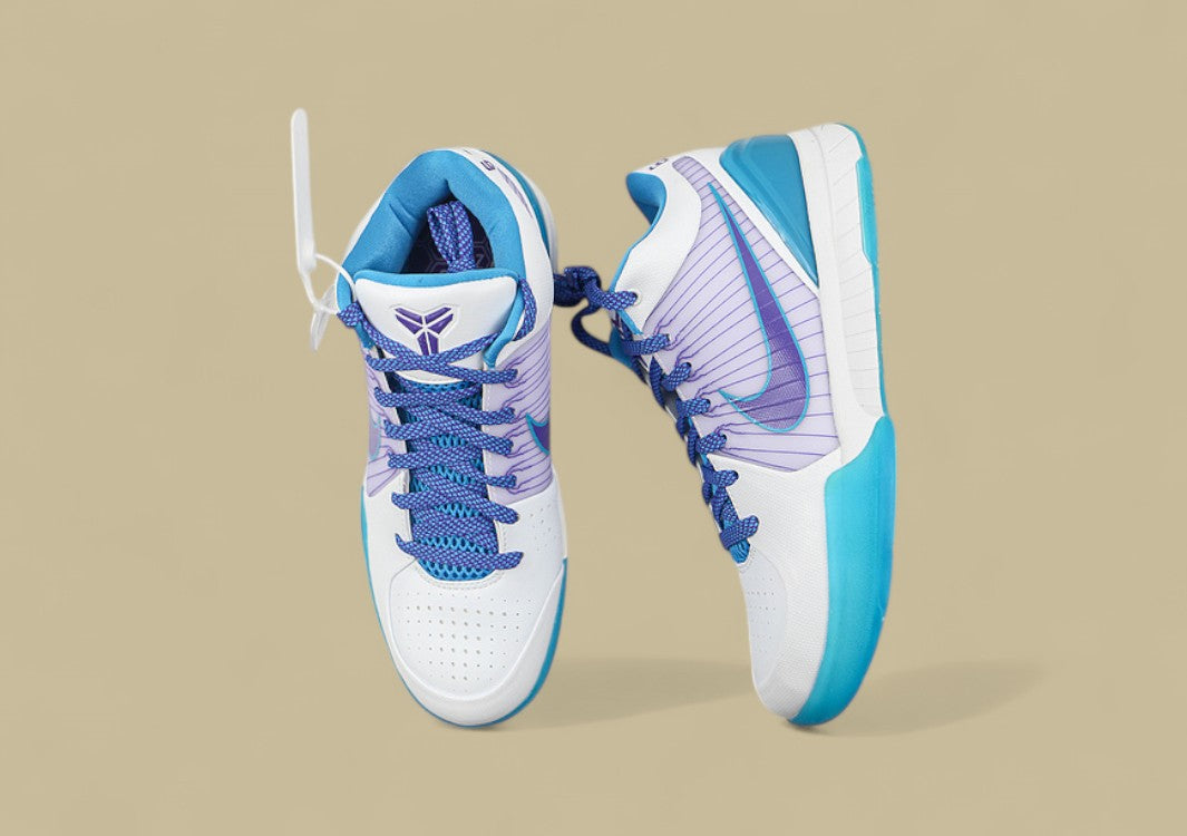Zoom Kobe 4 Protro Draft Day White/Orion Blue-Varsity Purple