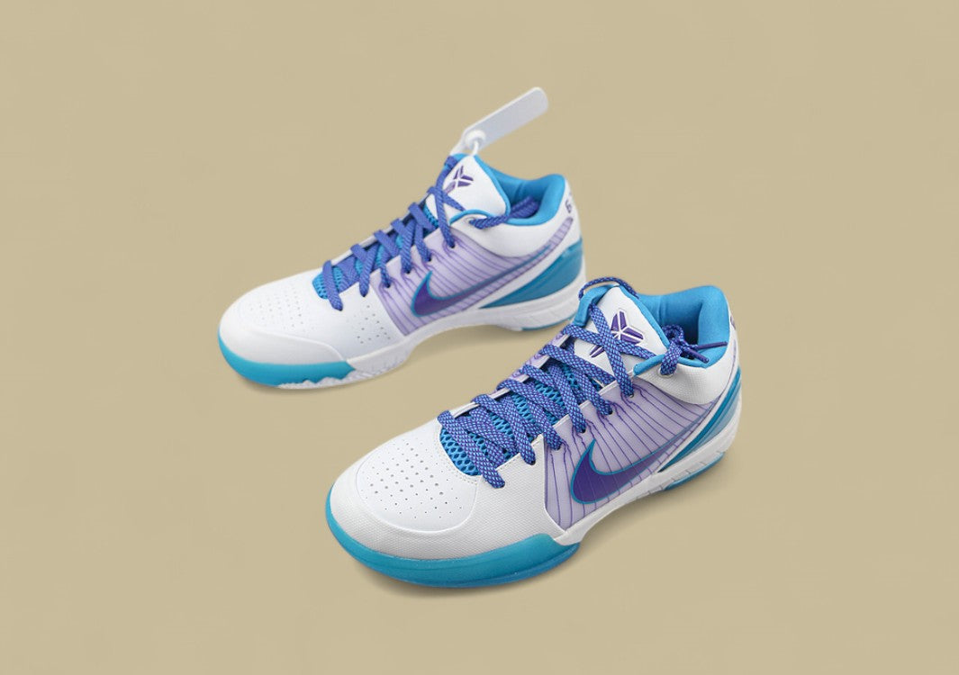 Zoom Kobe 4 Protro Draft Day White/Orion Blue-Varsity Purple