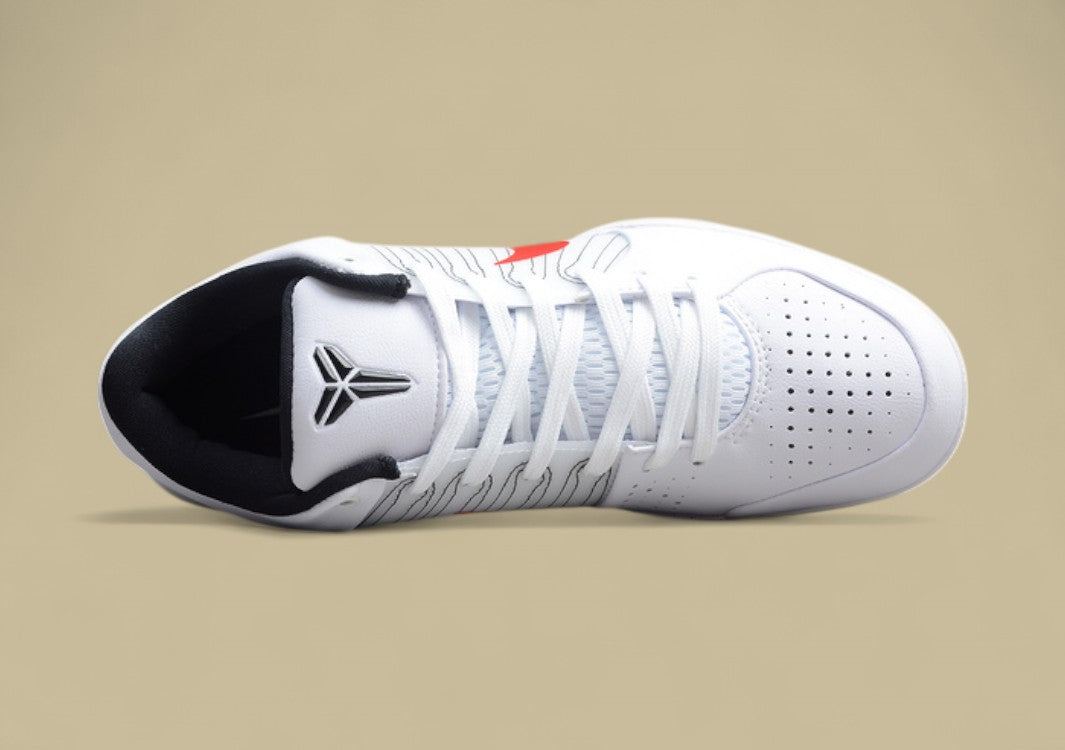 Zoom Kobe 4 Protro Undefeated PE White/Red-Black