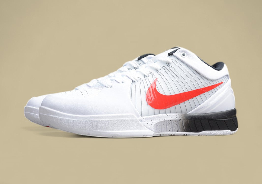 Zoom Kobe 4 Protro Undefeated PE White/Red-Black