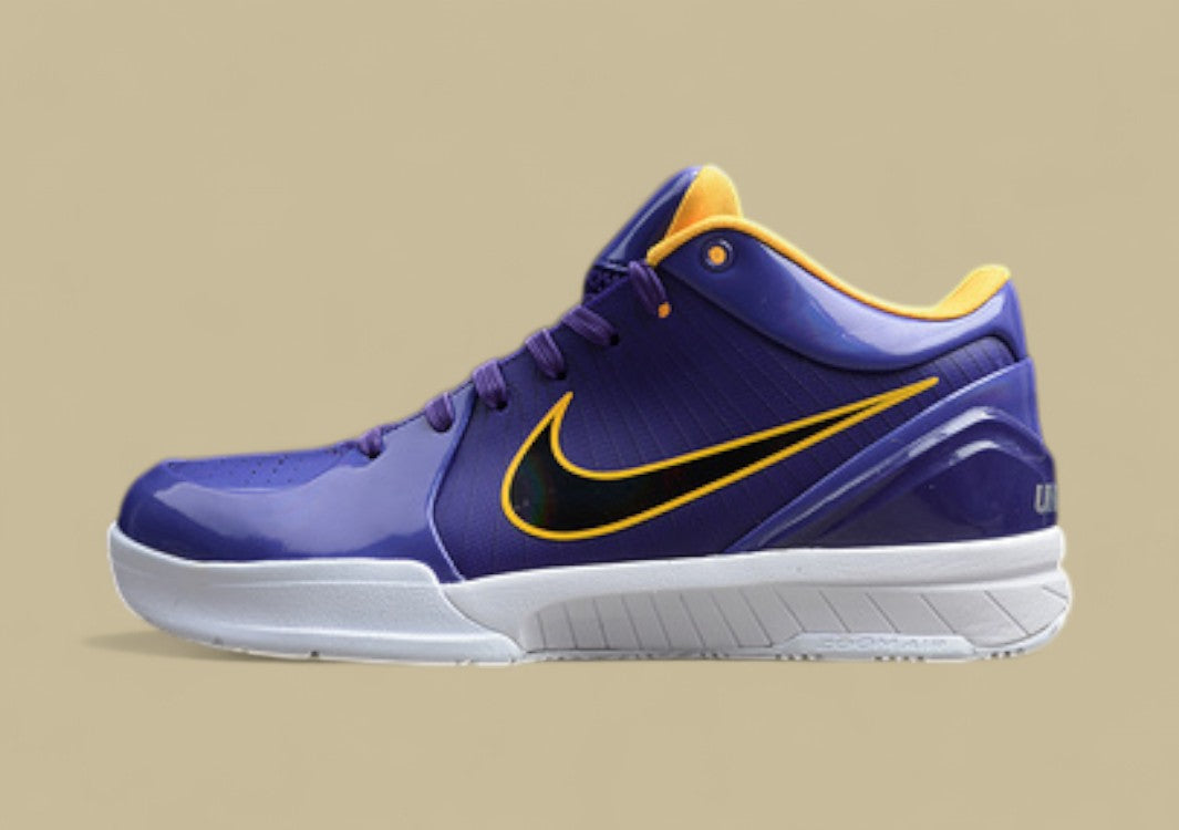 Zoom Kobe 4 White/Purple/Black