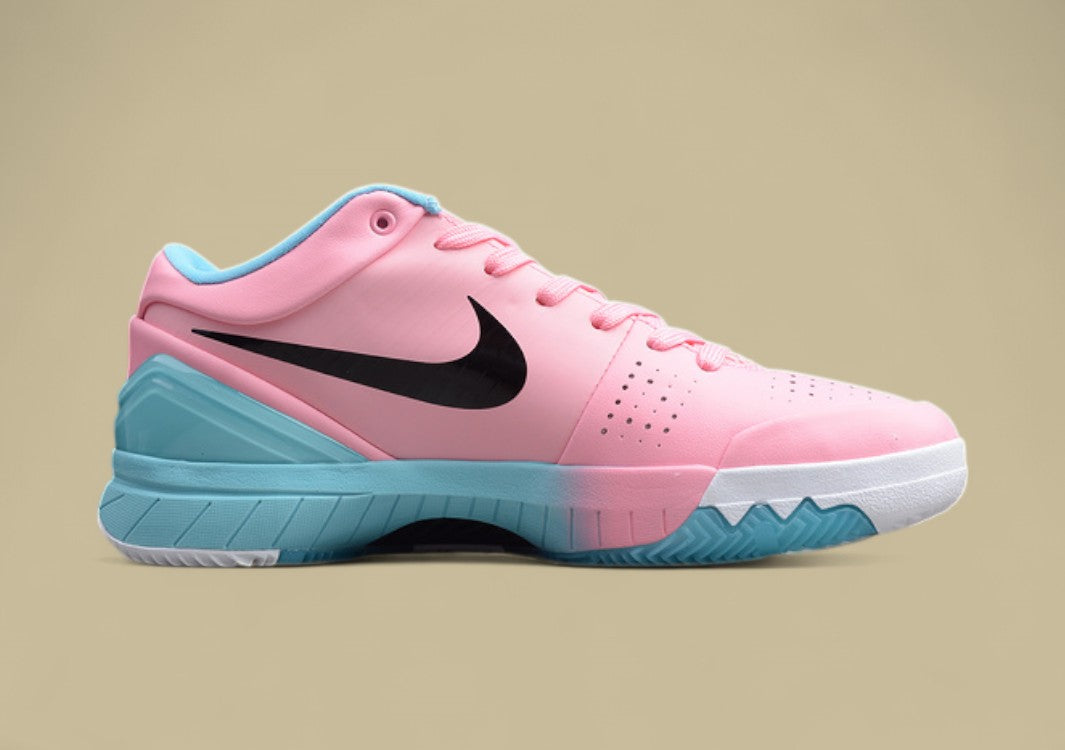 Zoom Kobe 4 Undefeated PE Pink/Black/Blue