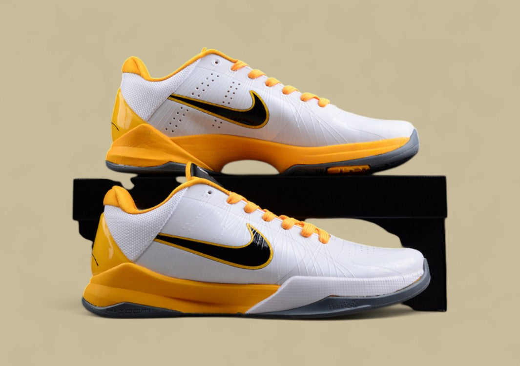 Zoom Kobe 5 Chaos Summit White/Black/Yellow