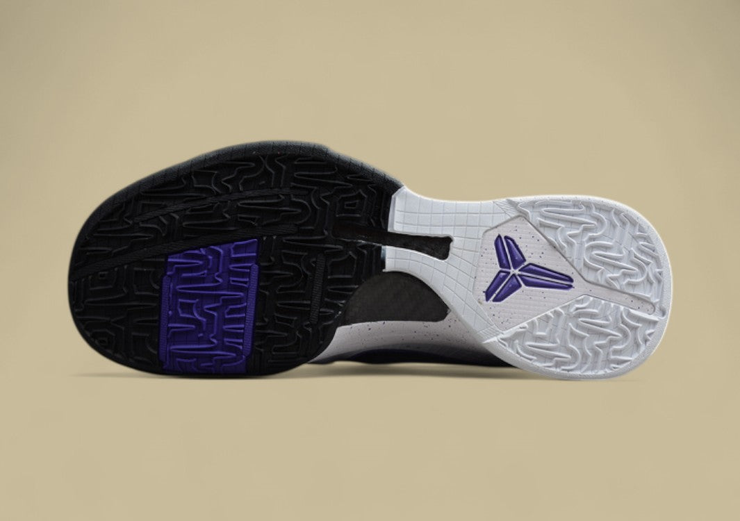 Zoom Kobe 5 Inline White/Black-Varsity Purple