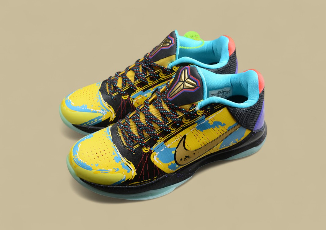 Zoom Kobe 5 Prelude Black/Yellow/Blue