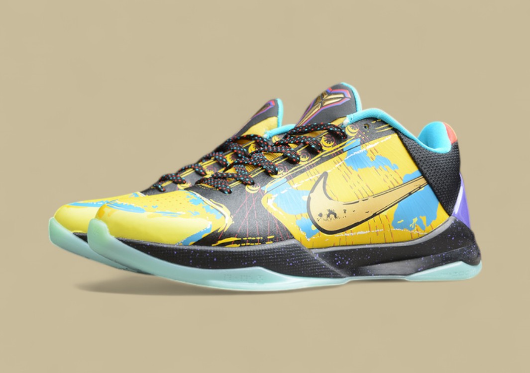 Zoom Kobe 5 Prelude Black/Yellow/Blue