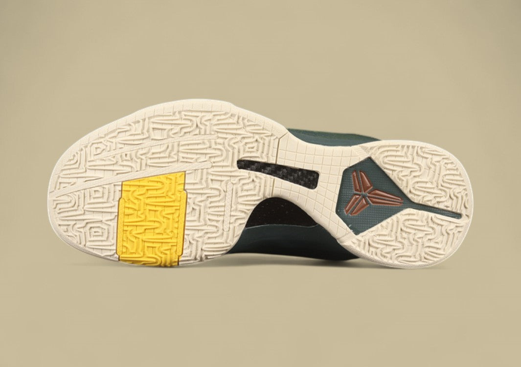 Zoom Kobe 5 Protro EYBL Forest Green/Metallic Red Bronze/Speed Yellow