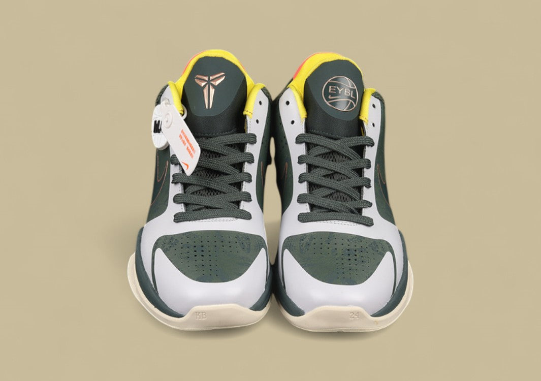 Zoom Kobe 5 Protro EYBL Forest Green/Metallic Red Bronze/Speed Yellow
