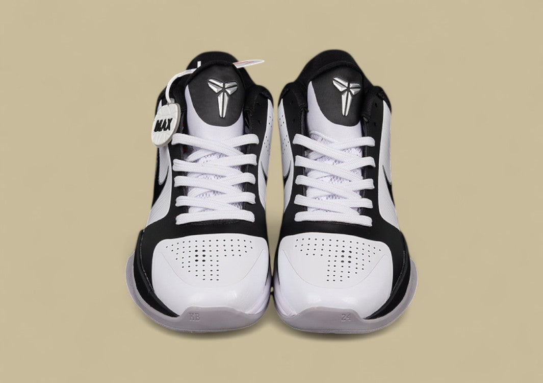 Zoom Kobe 5 TB White/Black/Metallic Silver
