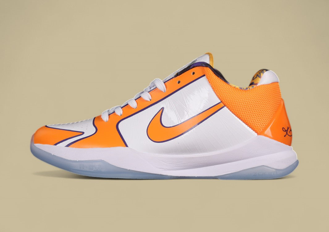 Zoom Kobe 5 V Protro White/Orange-Purple