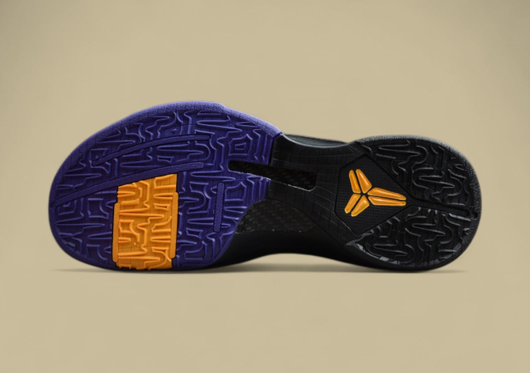 Zoom Kobe 5 x Lakers Black/Del Sol-Varsity Purple