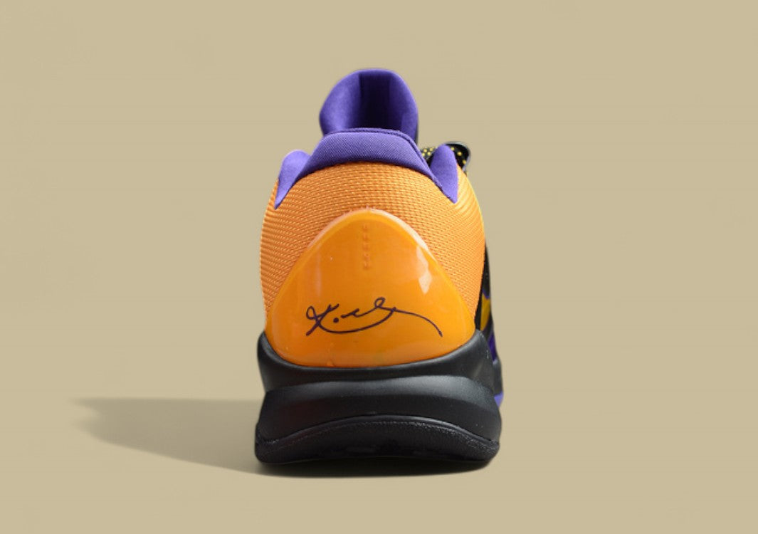 Zoom Kobe 5 x Lakers Black/Del Sol-Varsity Purple