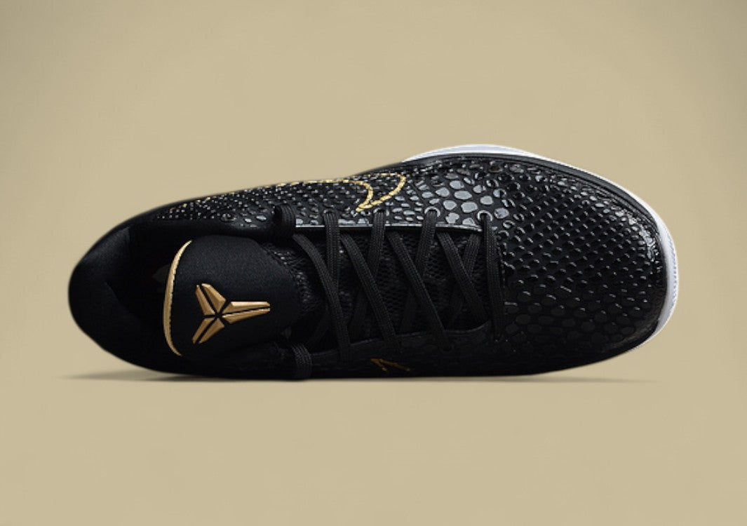 Zoom Kobe 6 Black Del Sol Mamba Black/Metallic Gold