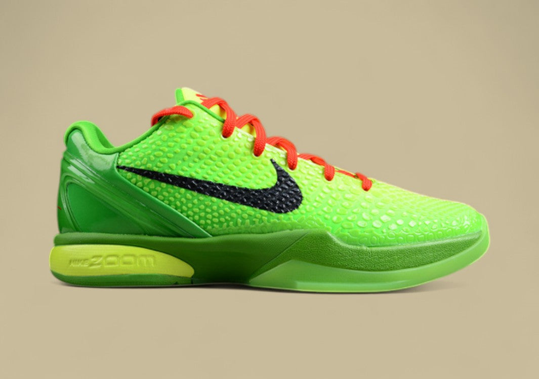 Zoom Kobe 6 Grinch Lime Green/Varsity Red-Black