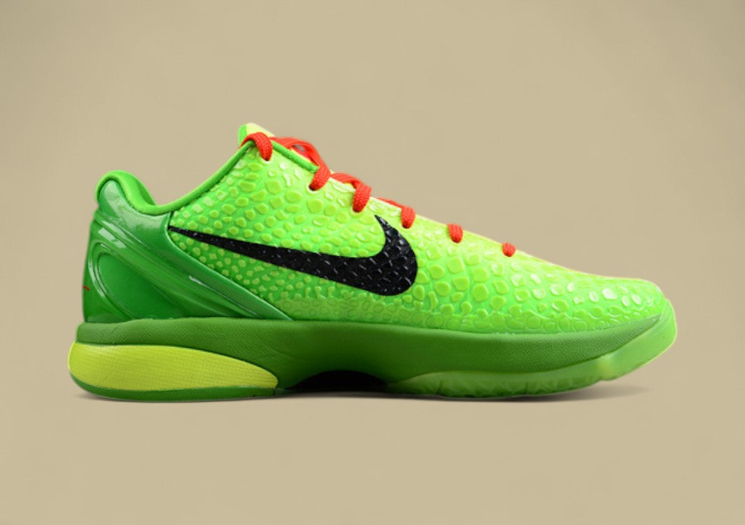 Zoom Kobe 6 Grinch Lime Green/Varsity Red-Black
