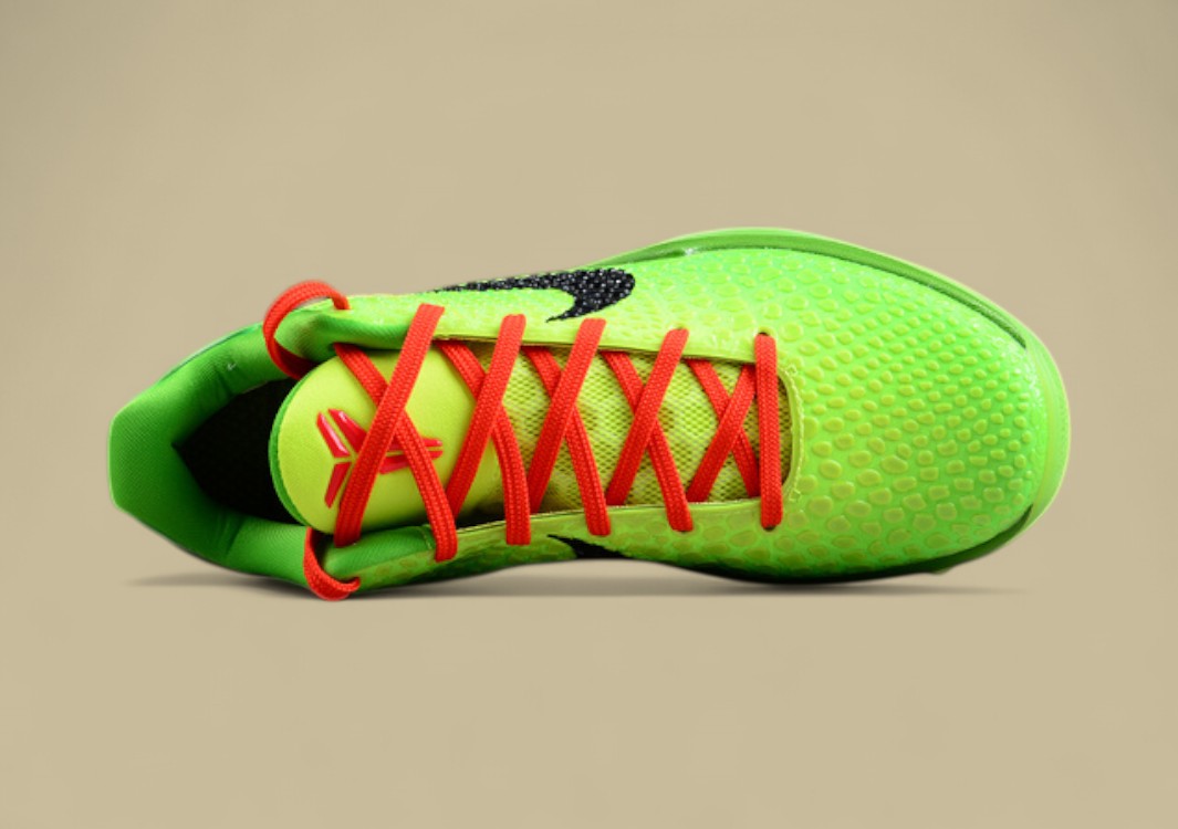 Zoom Kobe 6 Grinch Lime Green/Varsity Red-Black