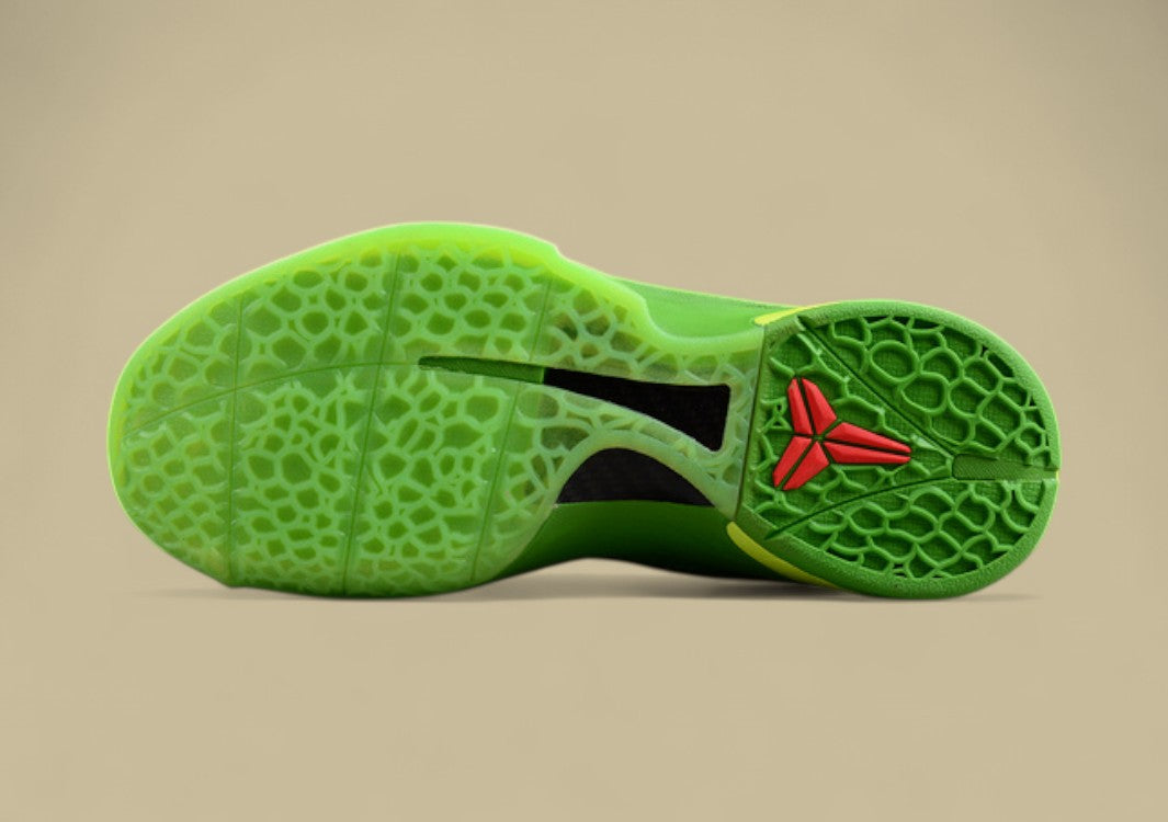 Zoom Kobe 6 Grinch Lime Green/Varsity Red-Black
