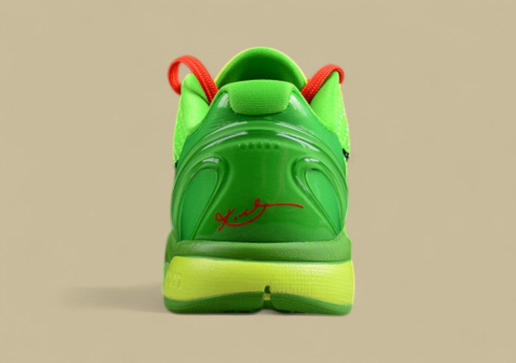 Zoom Kobe 6 Grinch Lime Green/Varsity Red-Black