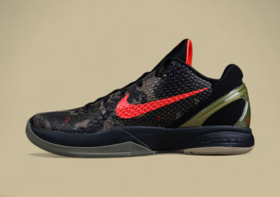 Zoom Kobe 6 Italian Camo Multi-Color/Crimson-Black-White