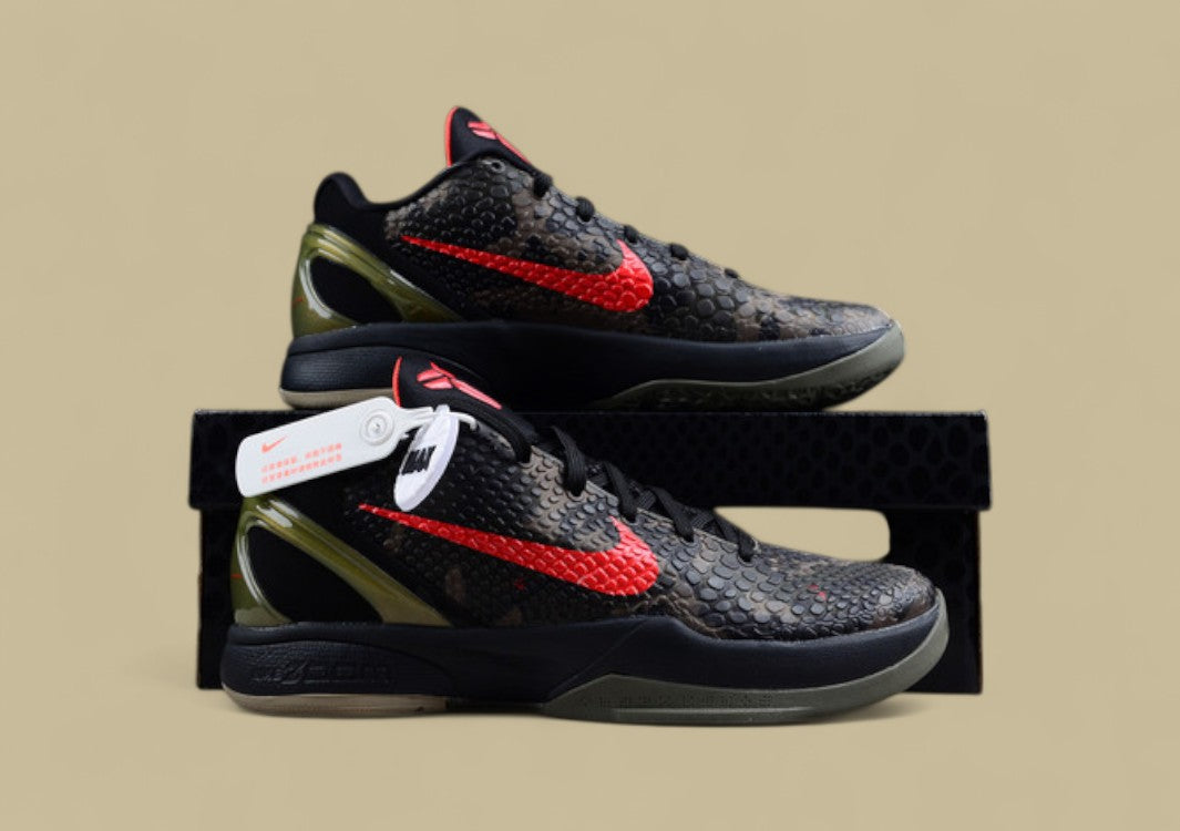 Zoom Kobe 6 Italian Camo Multi-Color/Crimson-Black-White