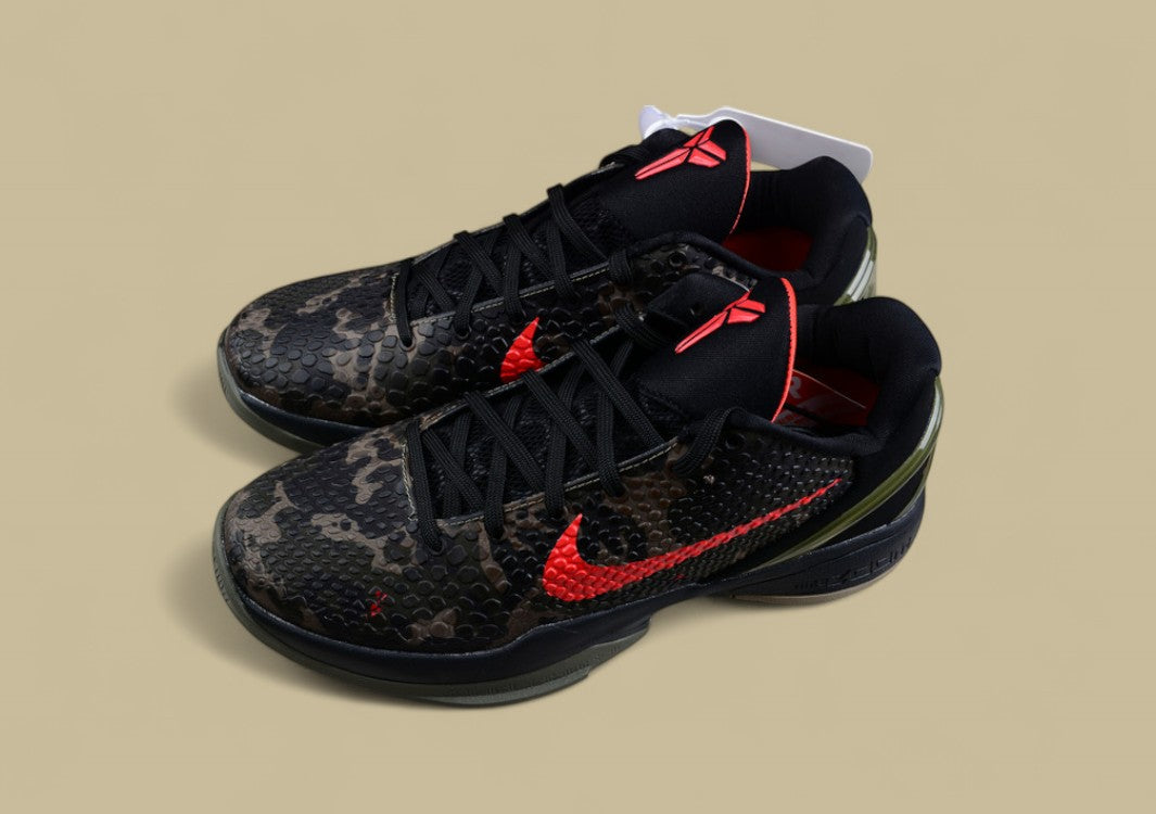 Zoom Kobe 6 Italian Camo Multi-Color/Crimson-Black-White